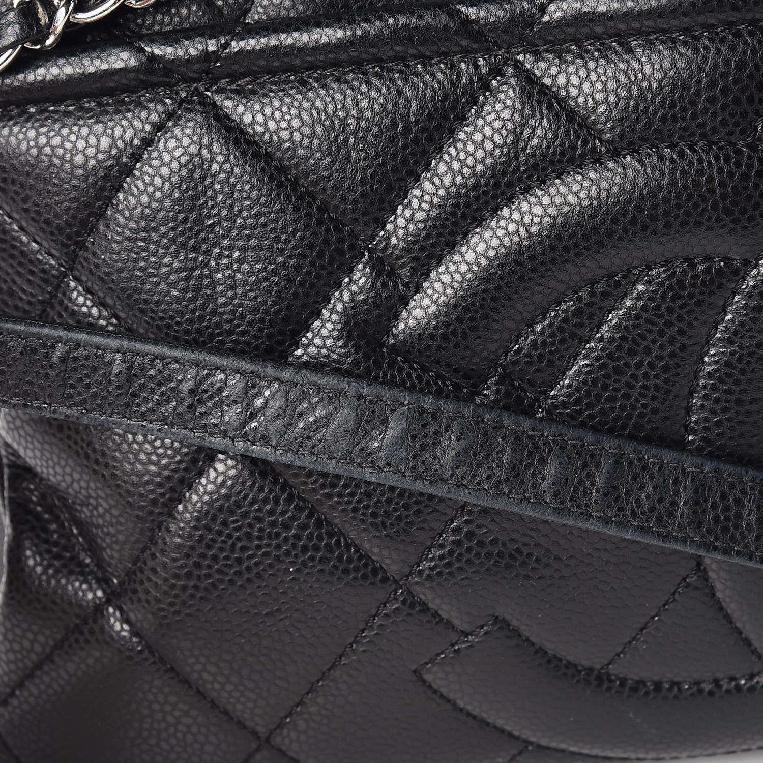 Chanel Caviar Quilted Timeless CC Soft Tote Black 9 of 18