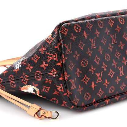 Louis Vuitton Catogram Neverfull MM Marron 9 of 10