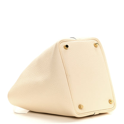 Hermes Taurillon Clemence Picotin Lock 18 PM Nata 4 of 11