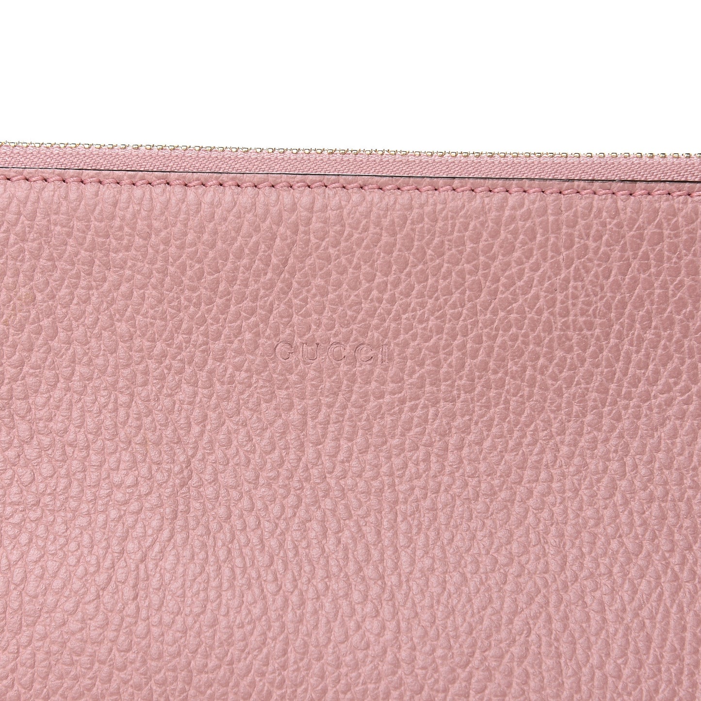 Calfskin Large Bamboo Clutch Pink