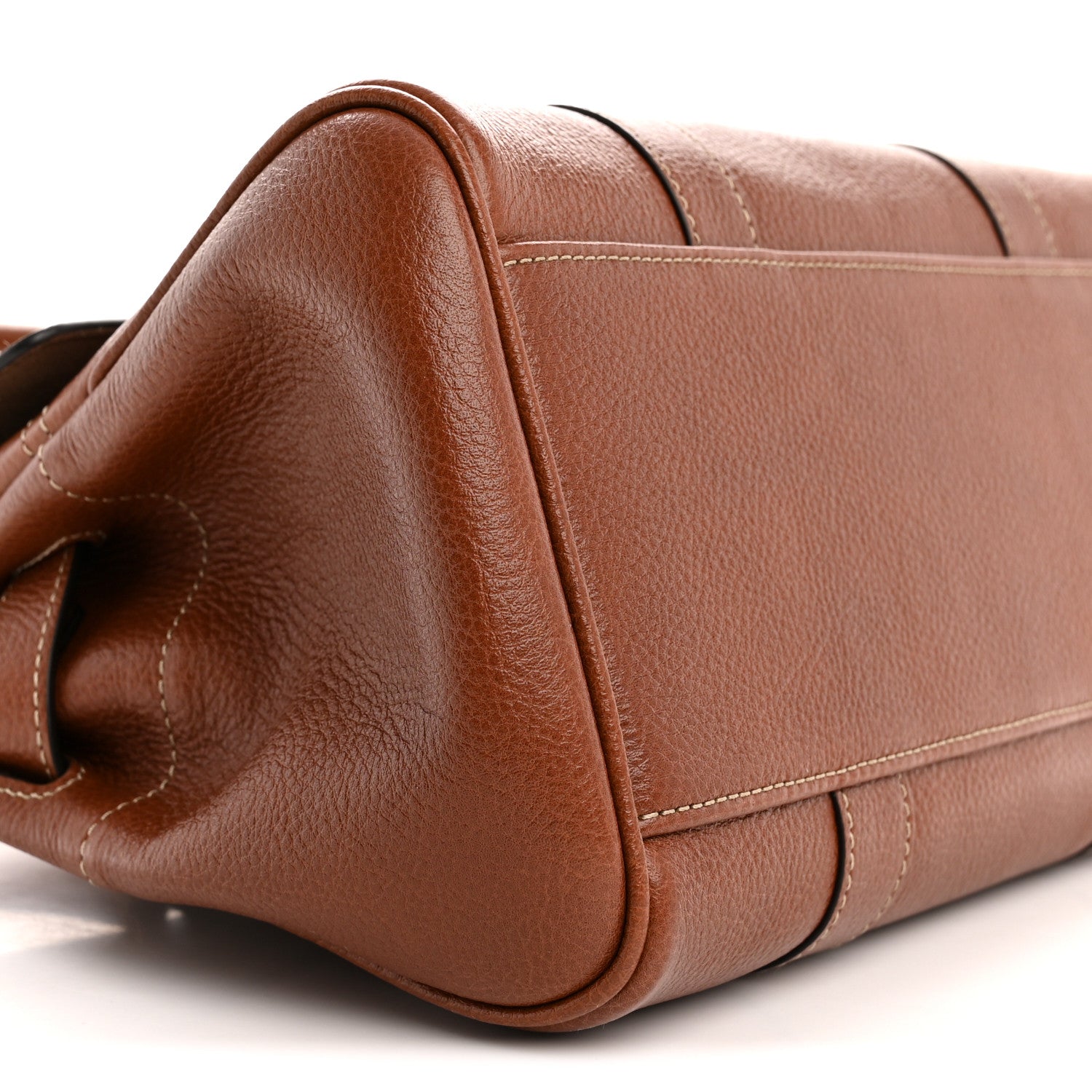 Mulberry Classic Grain Small Bayswater Satchel Oak 8 of 11