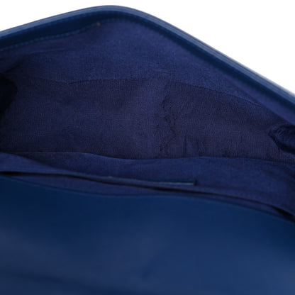 Chanel Lambskin Quilted Medium Boy Flap Blue 5 of 12