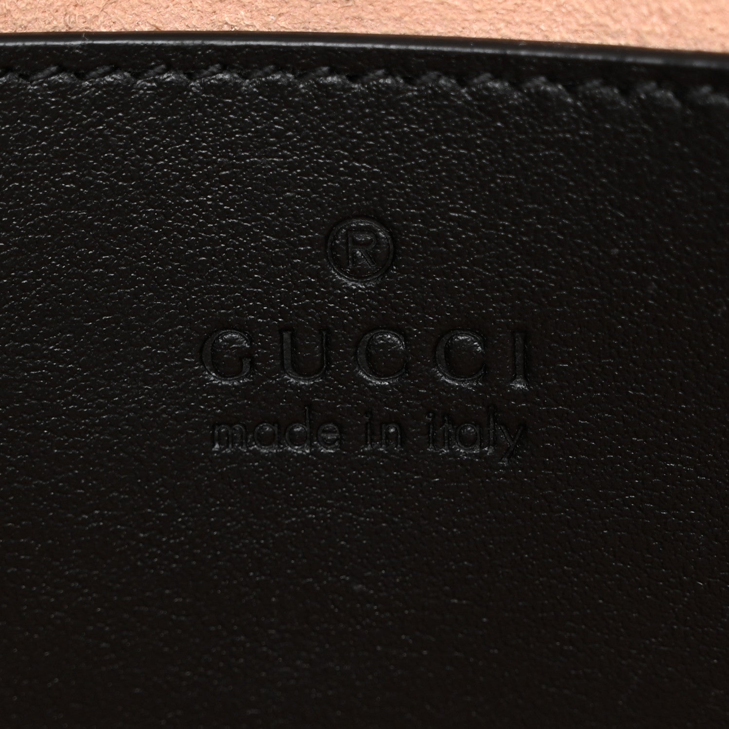 Gucci Calfskin Matelasse Aria Small GG Marmont Shoulder Tote Black 6 of 13