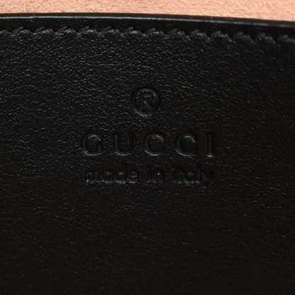 Gucci Calfskin Matelasse Aria Small GG Marmont Shoulder Tote Black 6 of 13