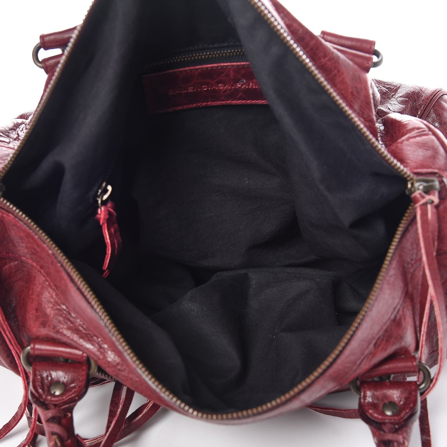 Balenciaga Chevre Classic Hardware Twiggy Rouge Grenat 6 of 15