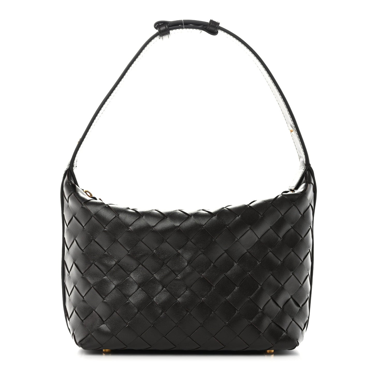 Calfskin Nappa Intrecciato Mini Wallace Fondant