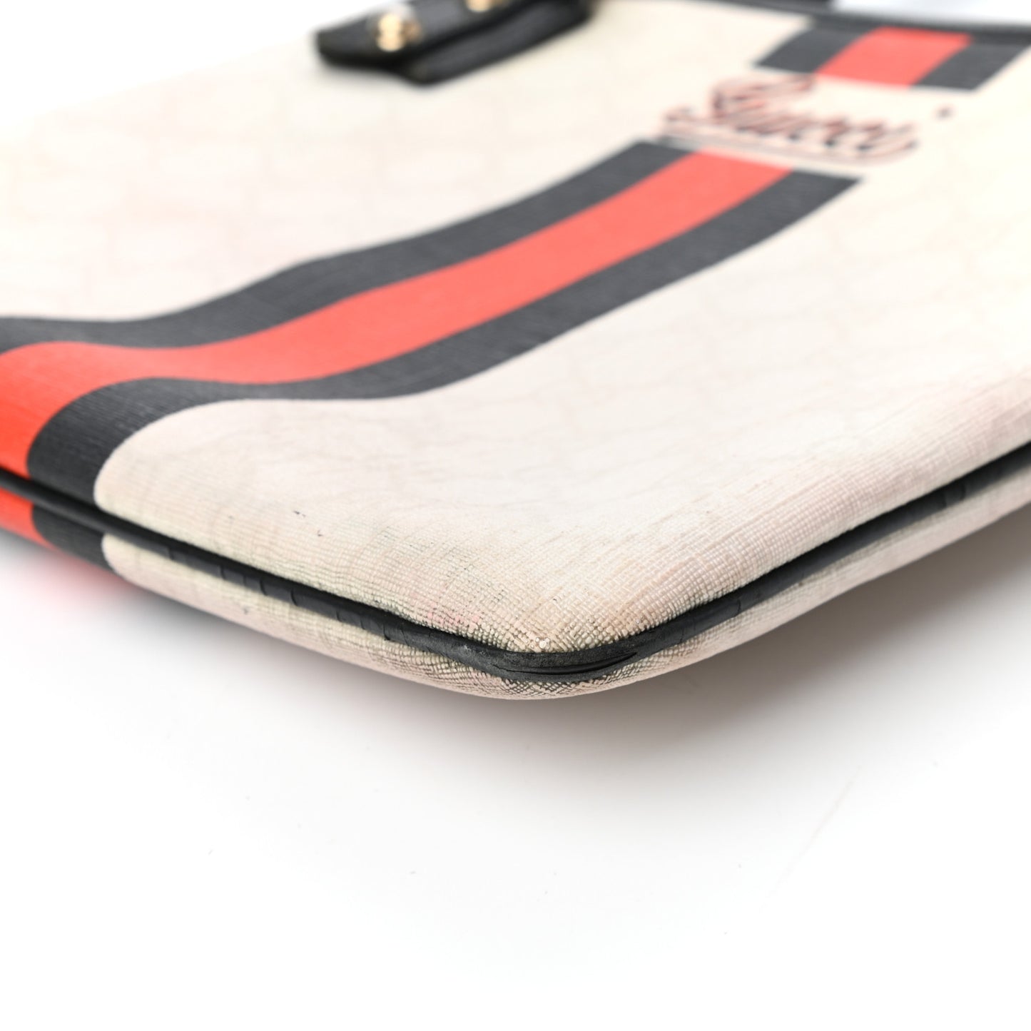 GG Plus Monogram Web Stripe Joy Messenger Bag Black