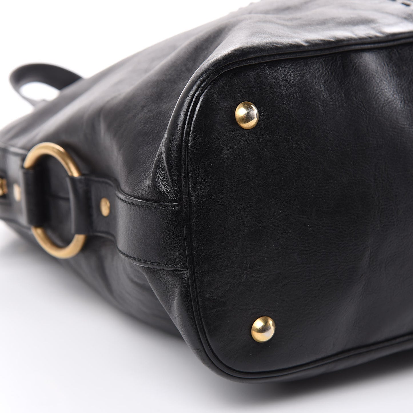 Calfskin Oversized Muse Black
