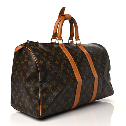 Louis Vuitton Monogram Keepall 45 3 of 16