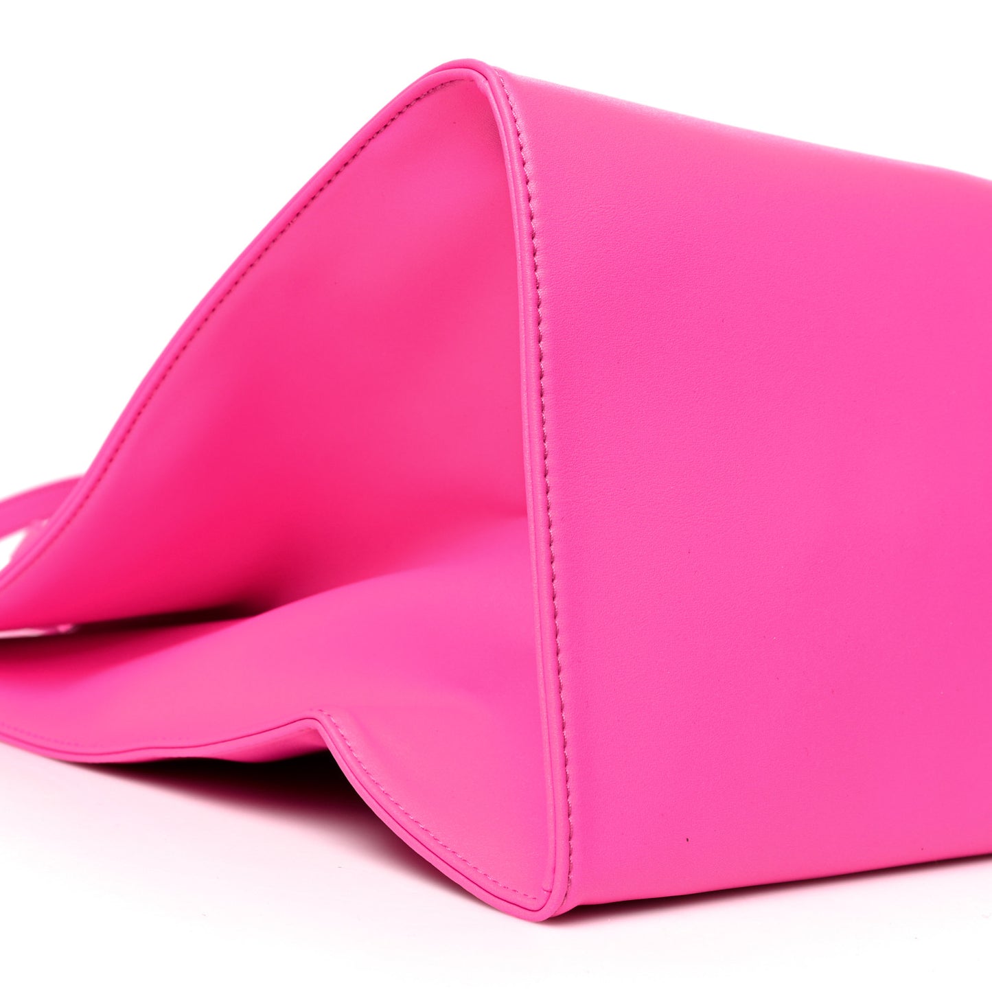 Vegan Leather Large Shopping Bag Azalea