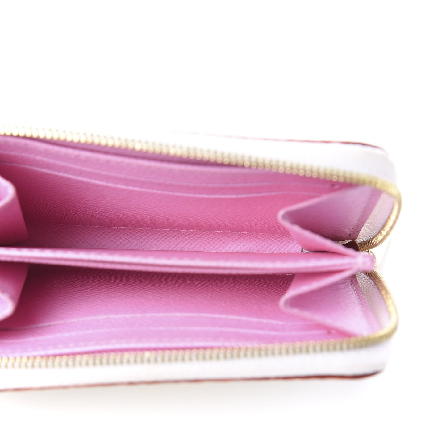Monogram Multicolor Zippy Coin Purse Wallet White Litchi
