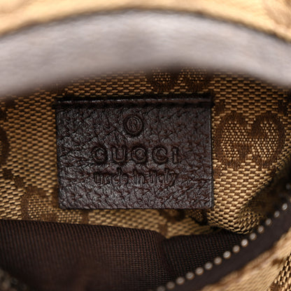 Gucci GG Monogram Double Pocket Belt Bag Dark Brown 6 of 12
