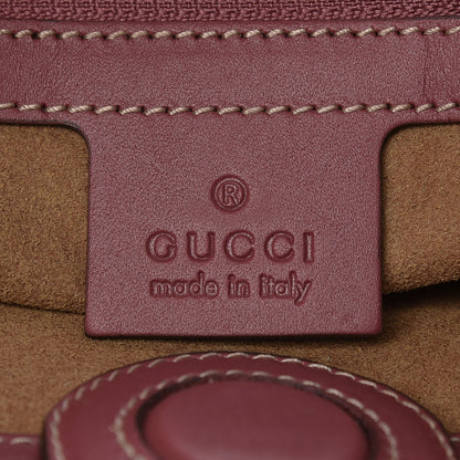Gucci Soft GG Supreme Monogram Blooms Vertical Tote Beige Multicolor Dry Rose 7 of 15