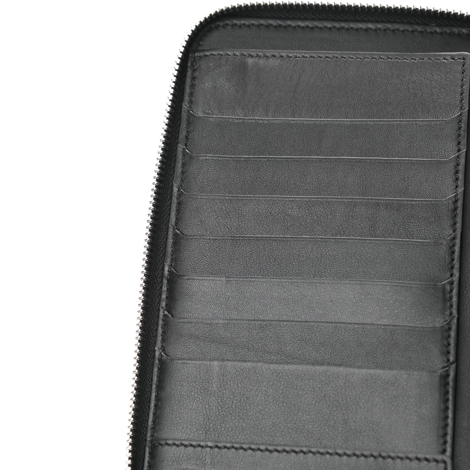 Burberry Trench Calfskin Splash Continental Wallet Black 13 of 13