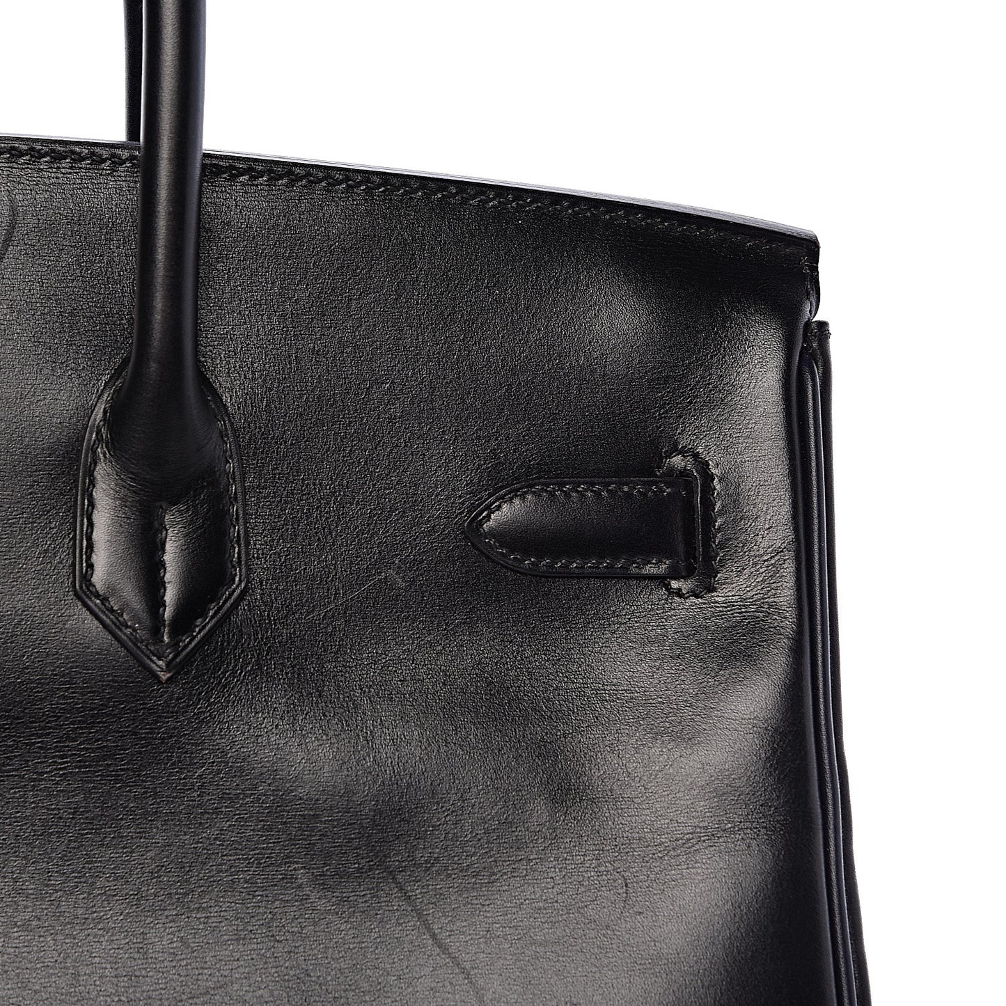 Box Birkin 35 Black Bleu Marine