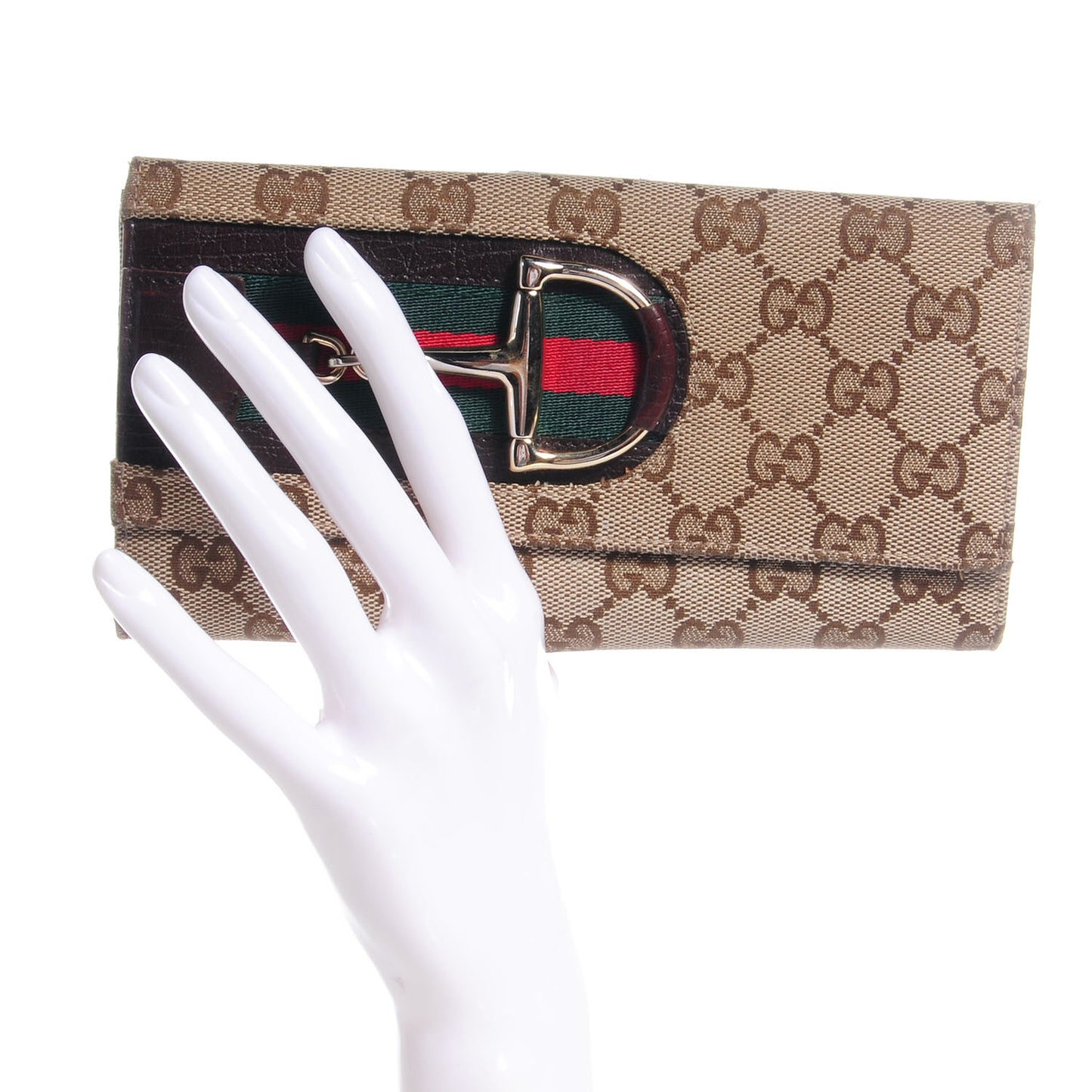 Monogram Hasler Continental Wallet Dark Brown