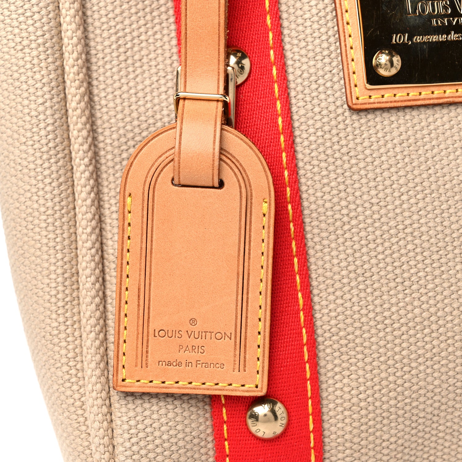Louis Vuitton Toile Antigua Cabas PM Beige 12 of 13