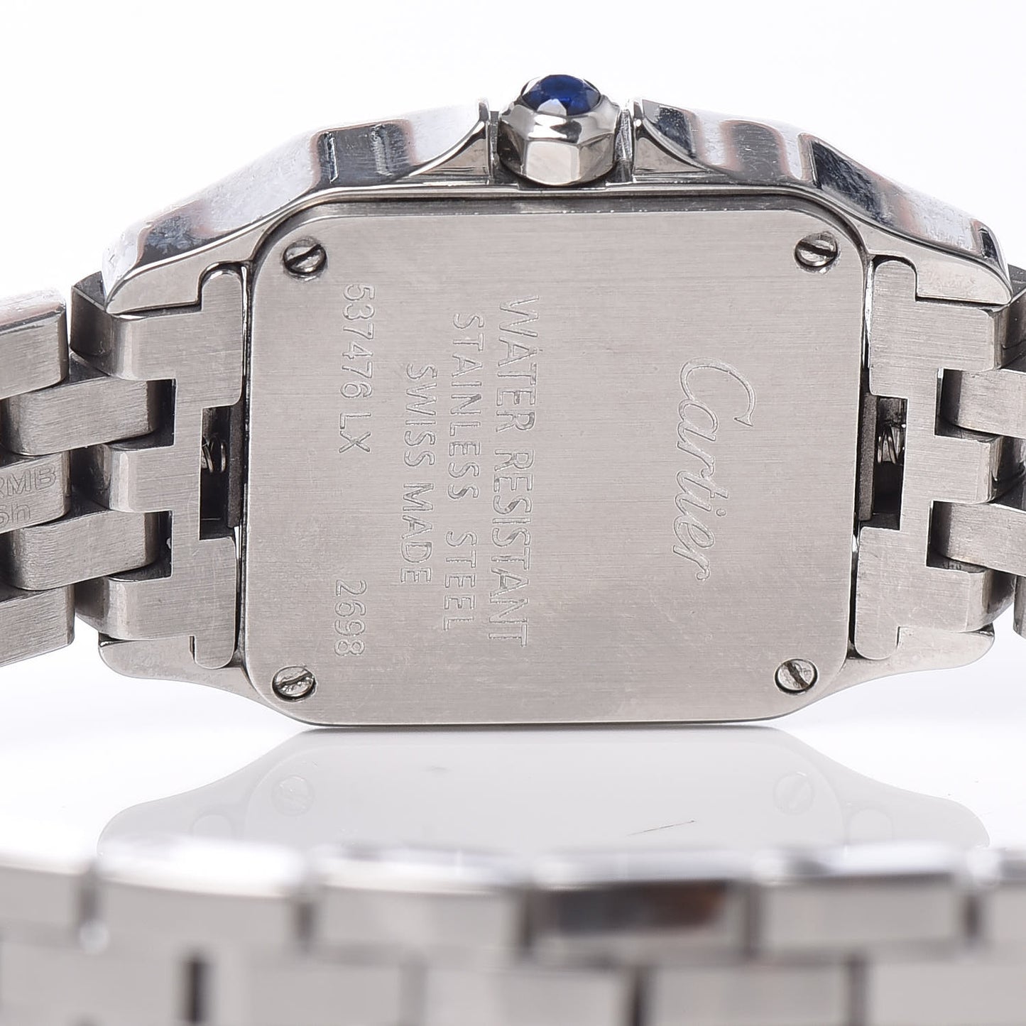 Stainless Steel 20mm Santos Demoiselle Quartz Watch