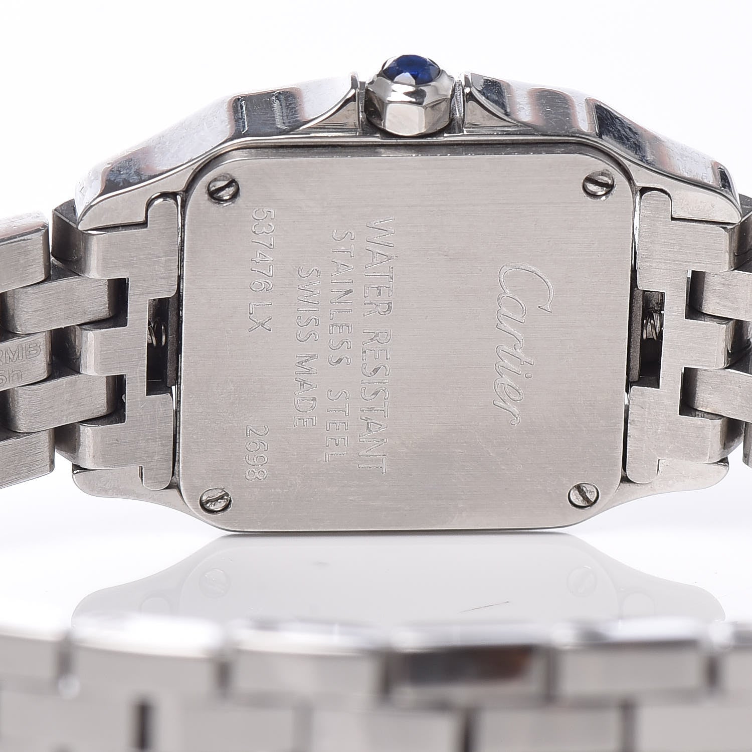 Cartier Stainless Steel 20mm Santos Demoiselle Quartz Watch 5 of 7