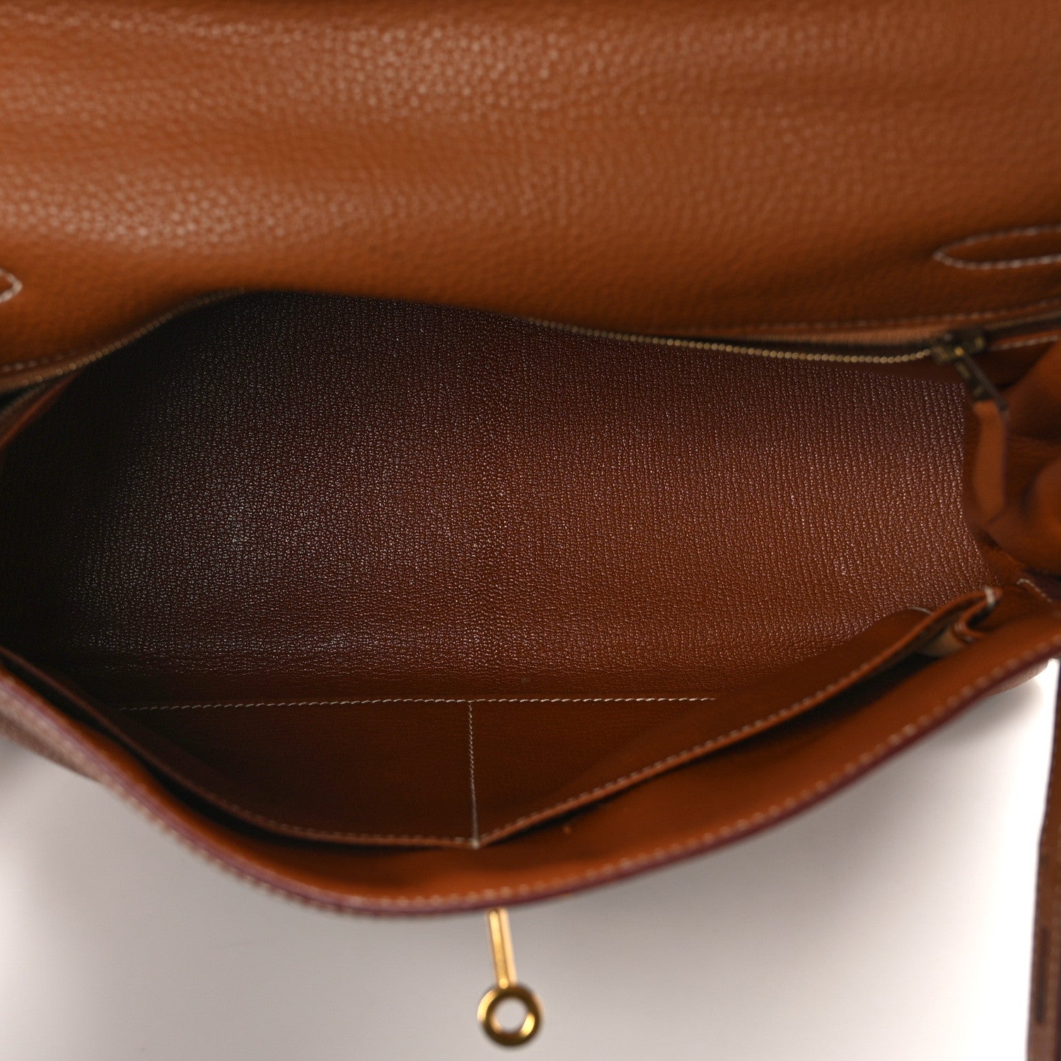 Hermes Togo Kelly Retourne 32 Gold 5 of 13
