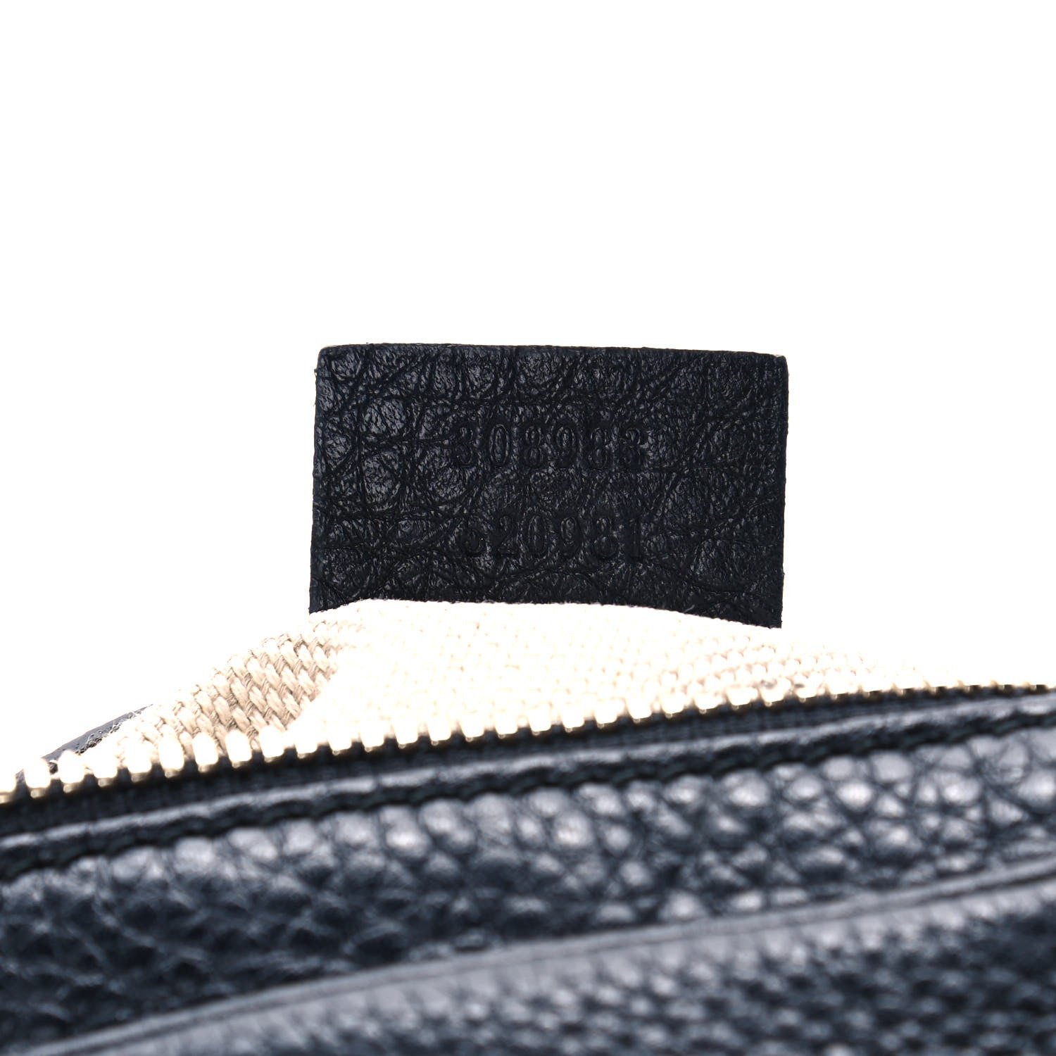 Gucci Pebbled Calfskin Small Soho Bowler Black 7 of 12