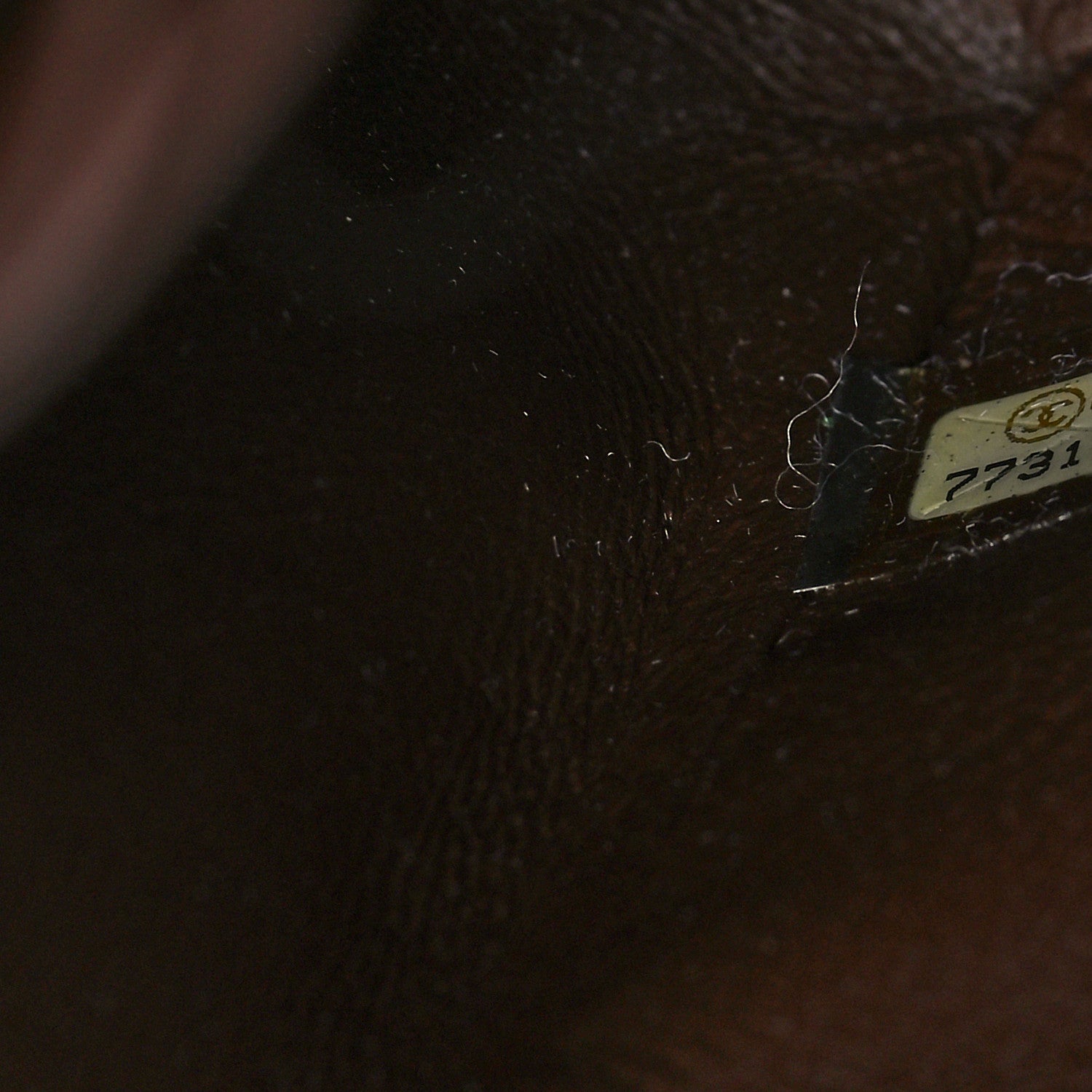 Chanel Lambskin Quilted Medium Double Flap Dark Brown 7 of 9