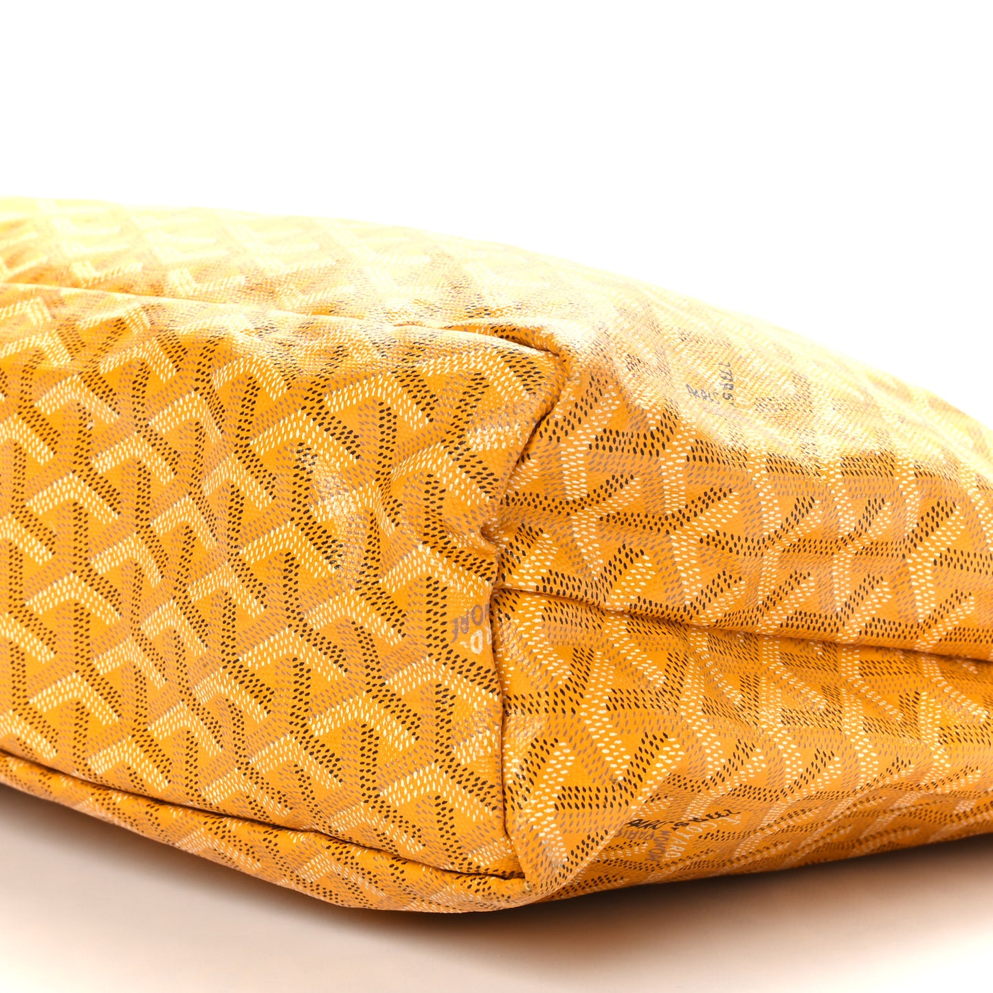 Goyardine Fidji Zip Hobo Yellow