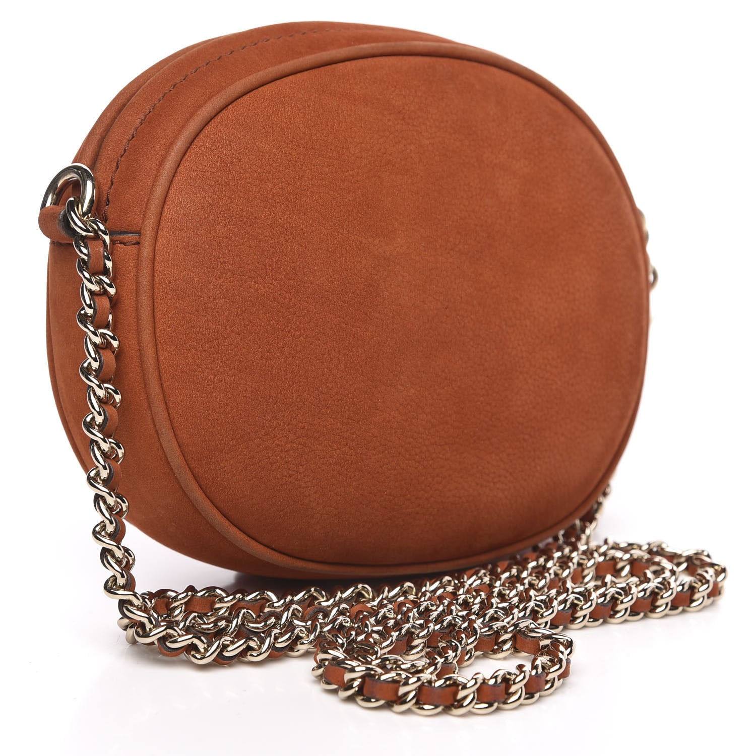 Gucci Vitello Range Mini Soho Chain Bag Old Whisky 3 of 14