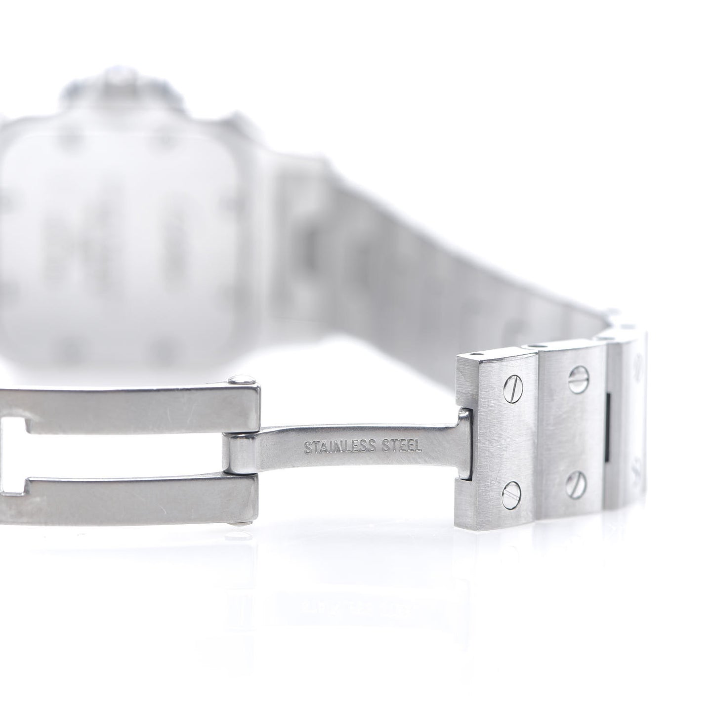 Stainless Steel 24mm Santos de Galbee Quartz Watch