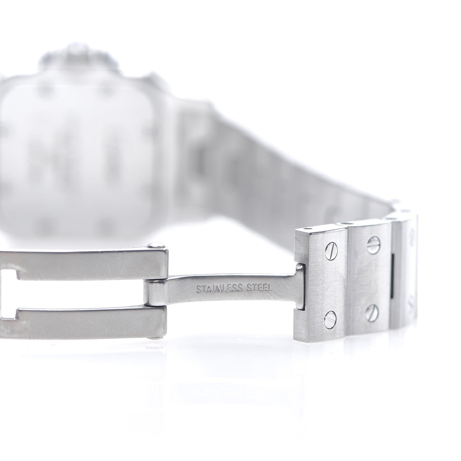 Cartier Stainless Steel 24mm Santos de Galbee Quartz Watch 6 of 6