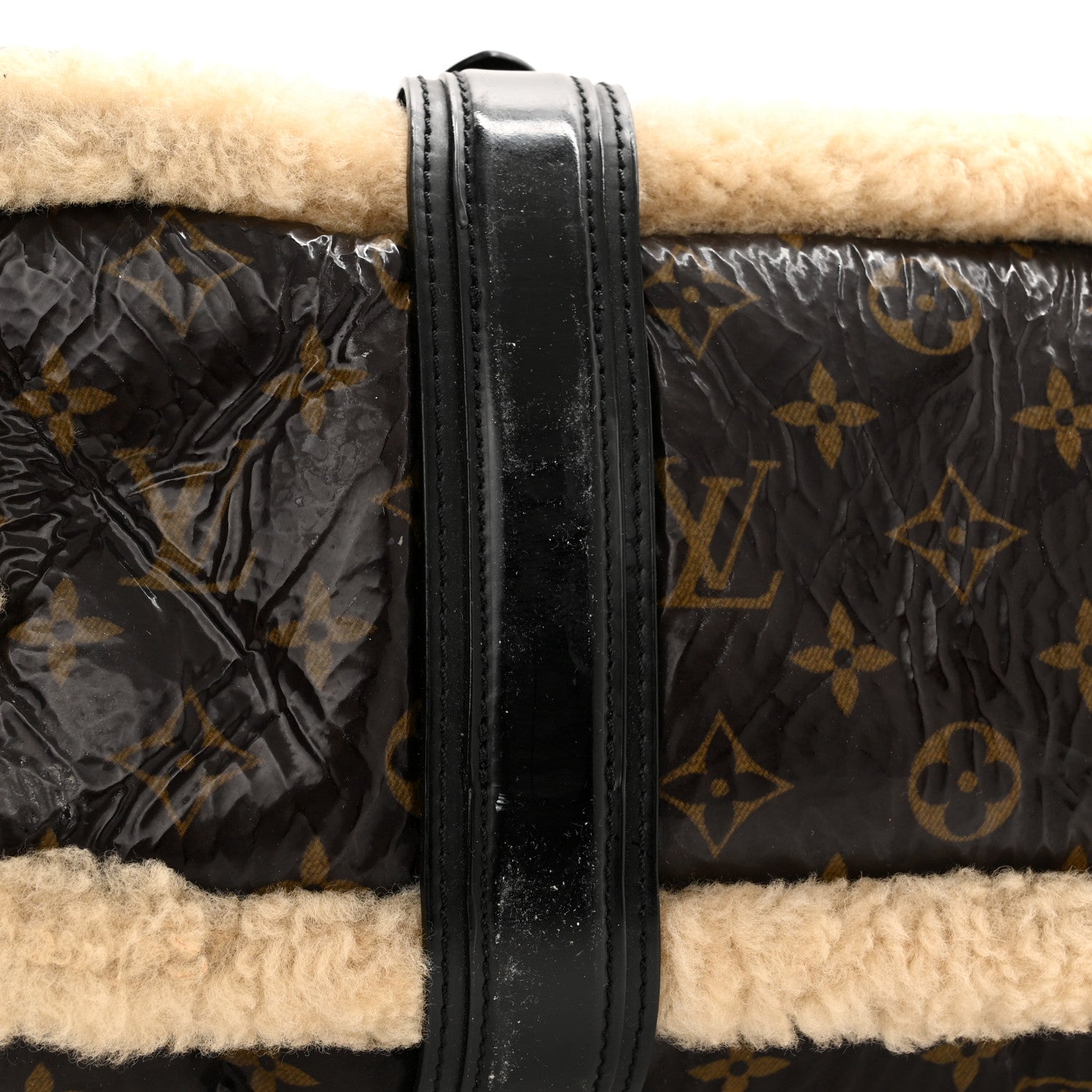 Louis Vuitton Monogram Shearling Storm Bag 10 of 12