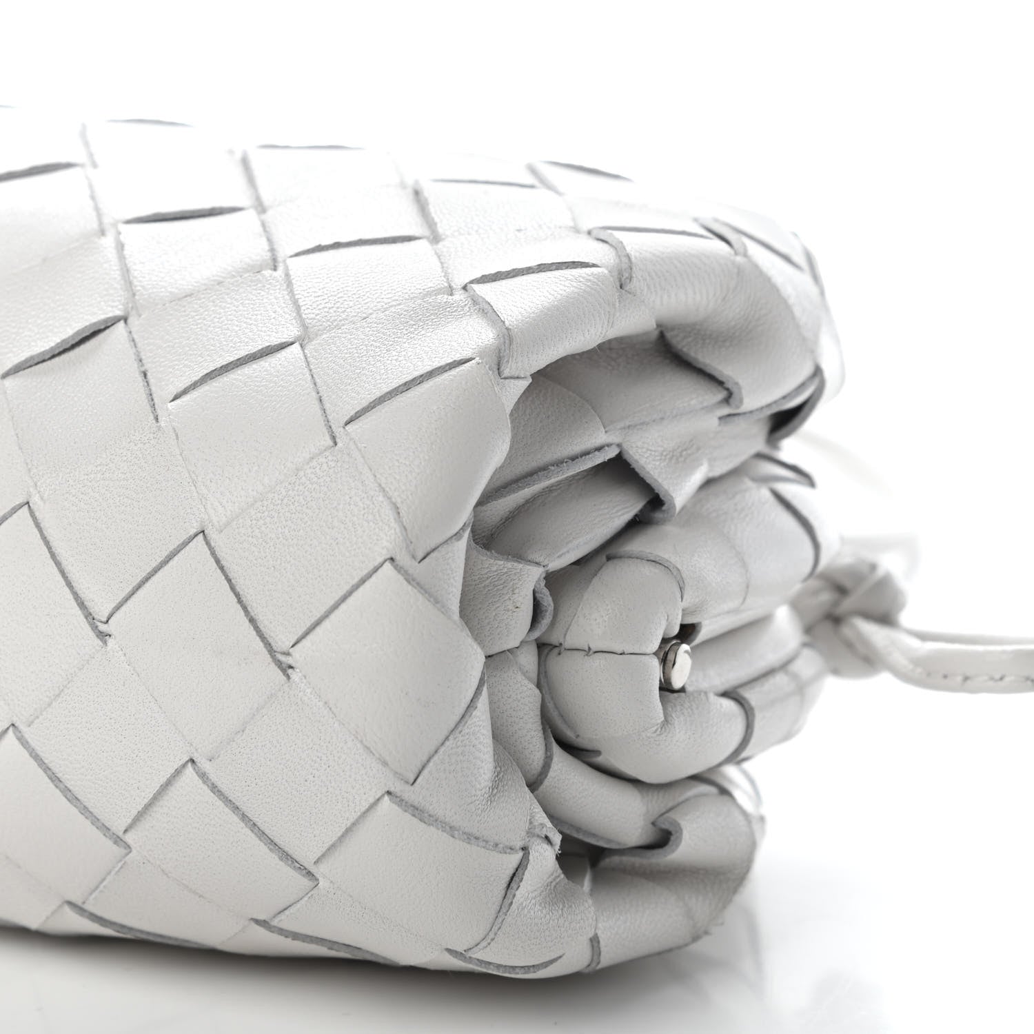 Bottega Veneta Nappa Intrecciato The Mini Pouch Chalk 9 of 9