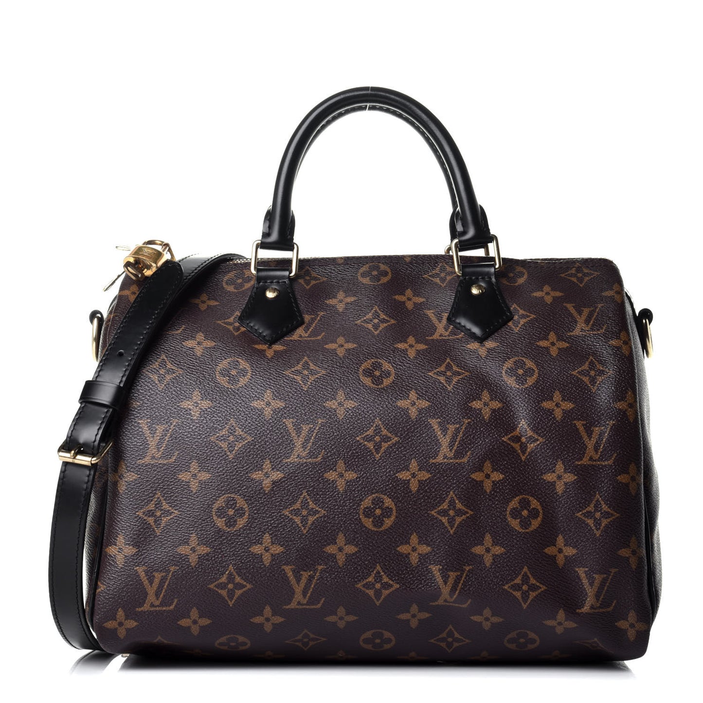 Monogram My World Tour Speedy Bandouliere 30 Black