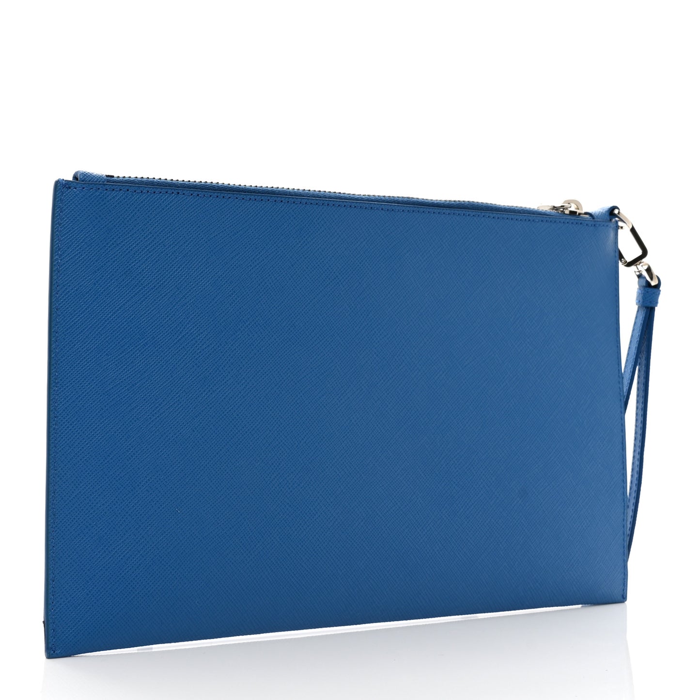 Saffiano Flat Wristlet Pouch Marea