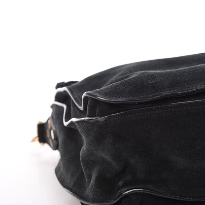 Proenza Schouler Suede Medium PS1 Satchel Navy 24 of 25