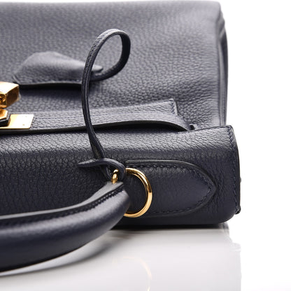 Hermes Togo Kelly Retourne 28 Bleu Nuit 28 of 33
