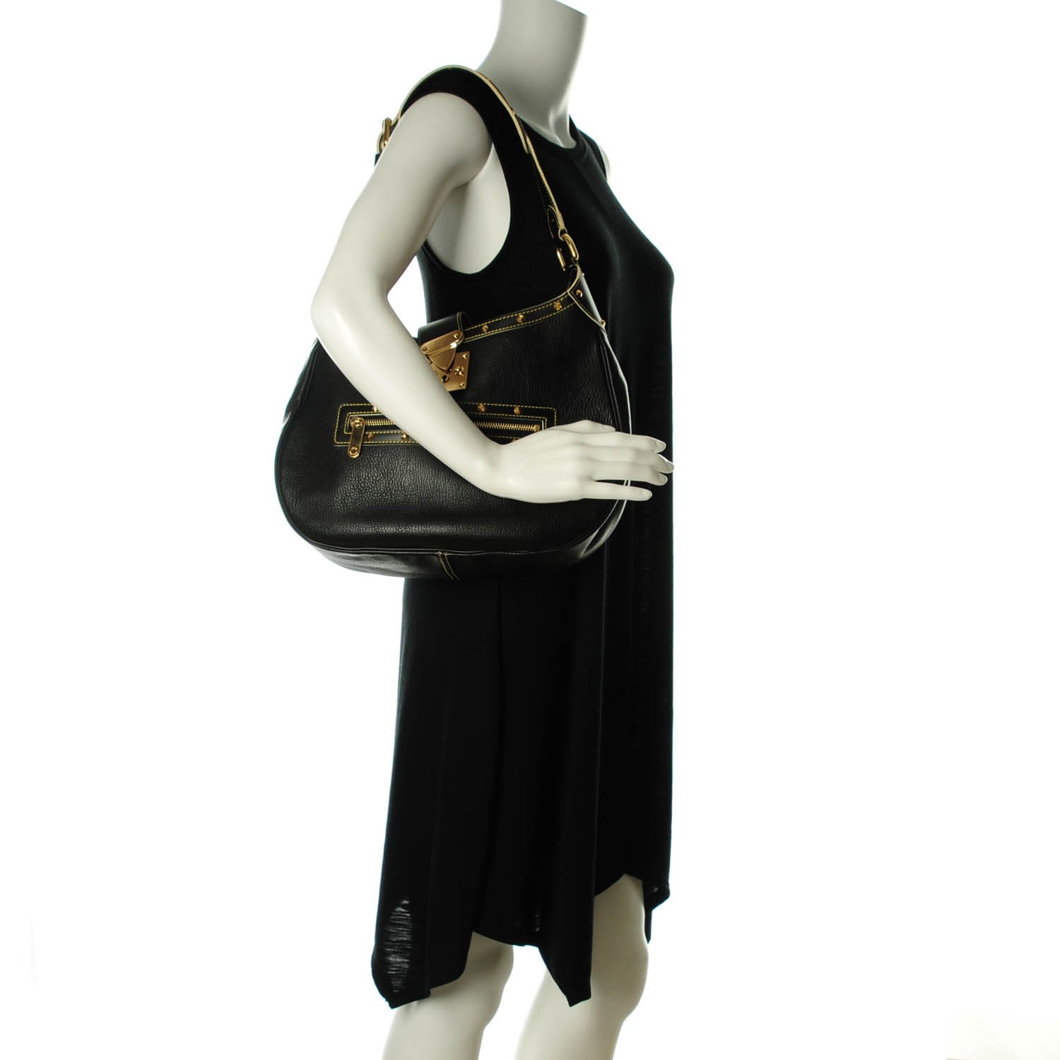 Louis Vuitton Suhali L'Affriolant Black 2 of 8