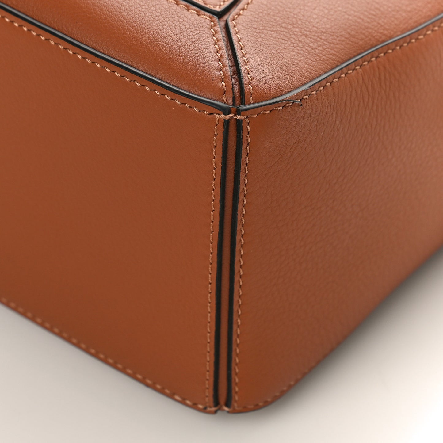 Calfskin Small Puzzle Bag Tan