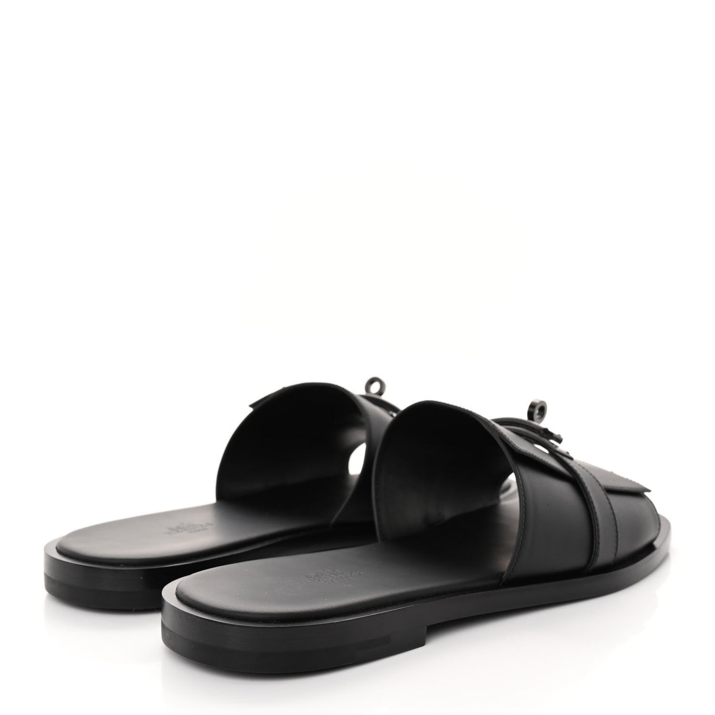 Calfskin Mens Gabriel Sandals 42 So Black