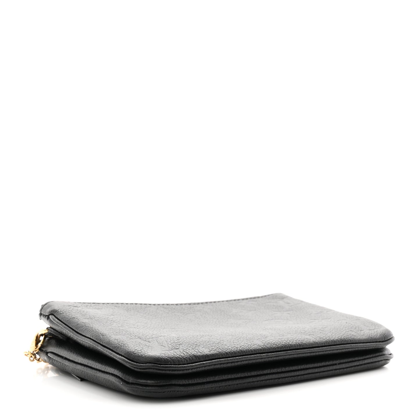 Empreinte Double Zip Pochette Black