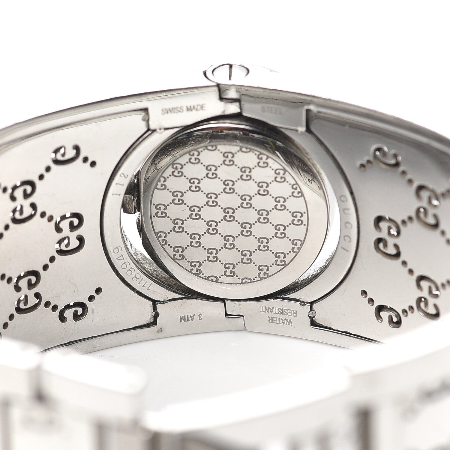 Gucci Stainless Steel 23mm Twirl Quartz Watch Brown 5 of 5