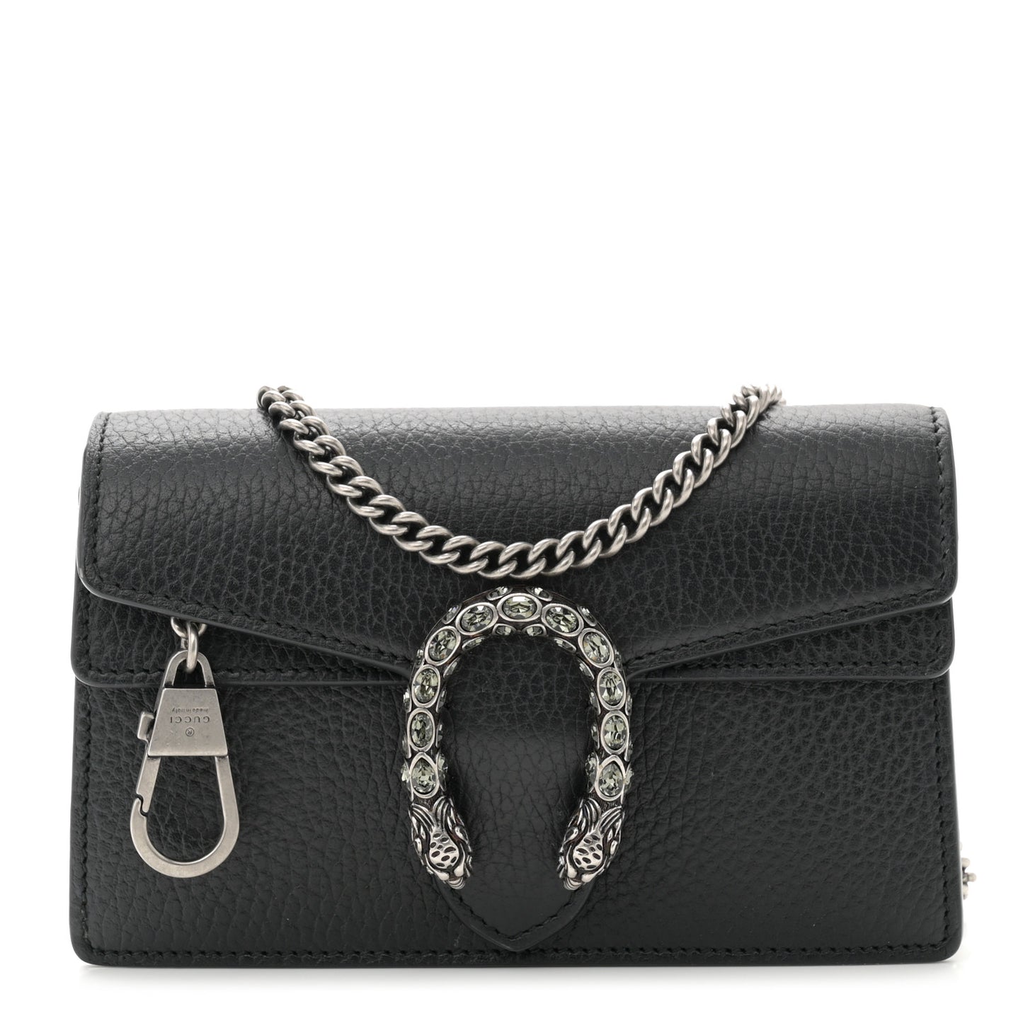 Calfskin Super Mini Dionysus Shoulder Bag Black