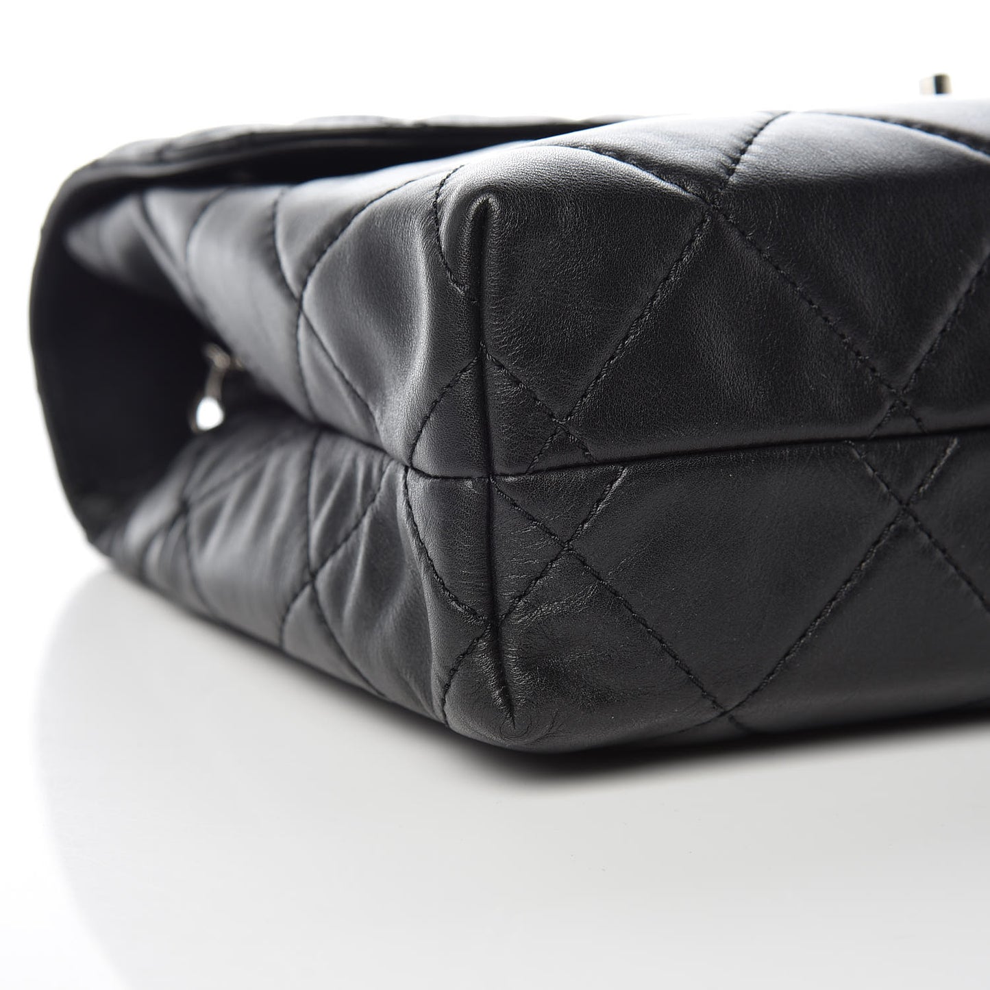 Calfskin Quilted In The Business Flap Bag Black