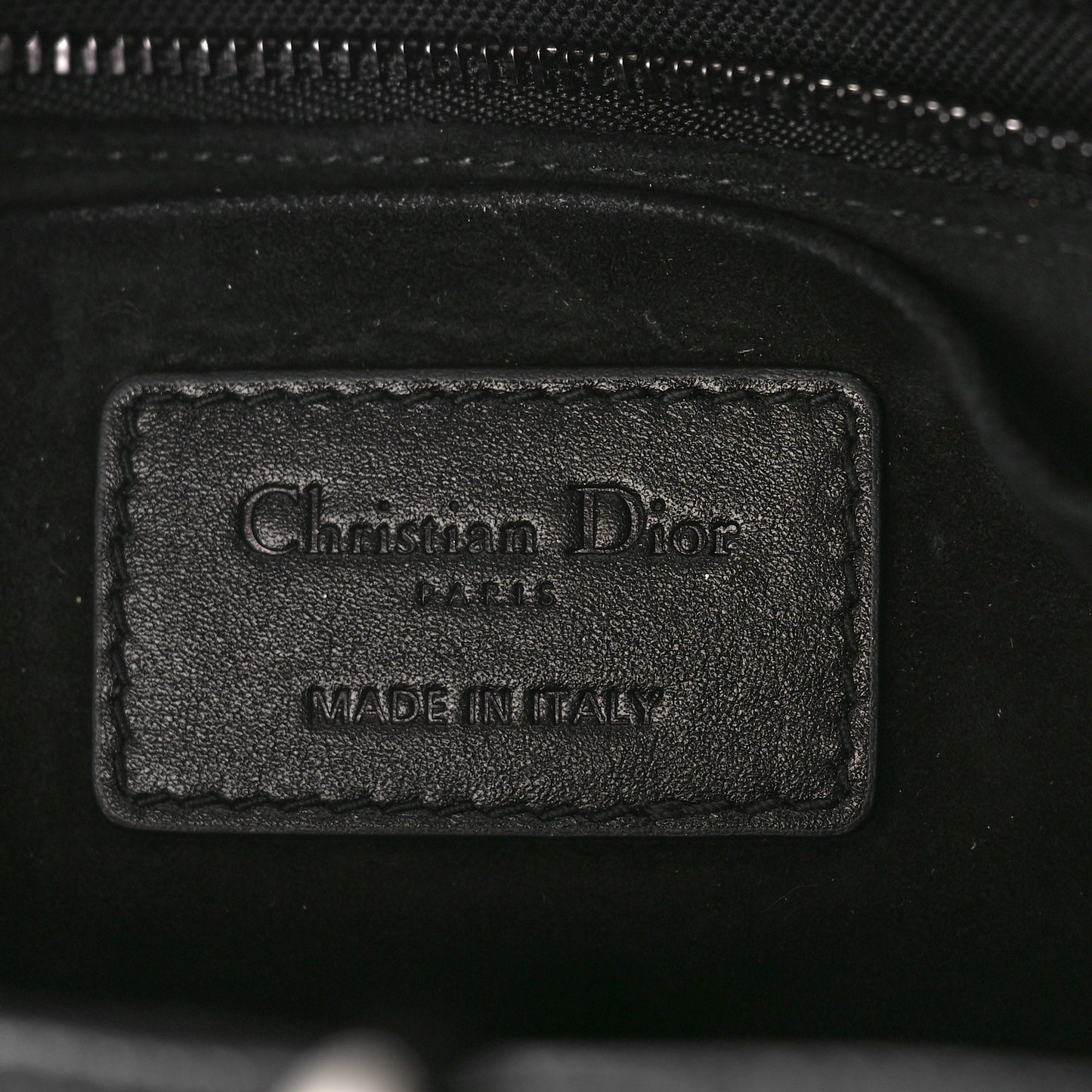 Calfskin Cannage Small The Lady 95.22 Black