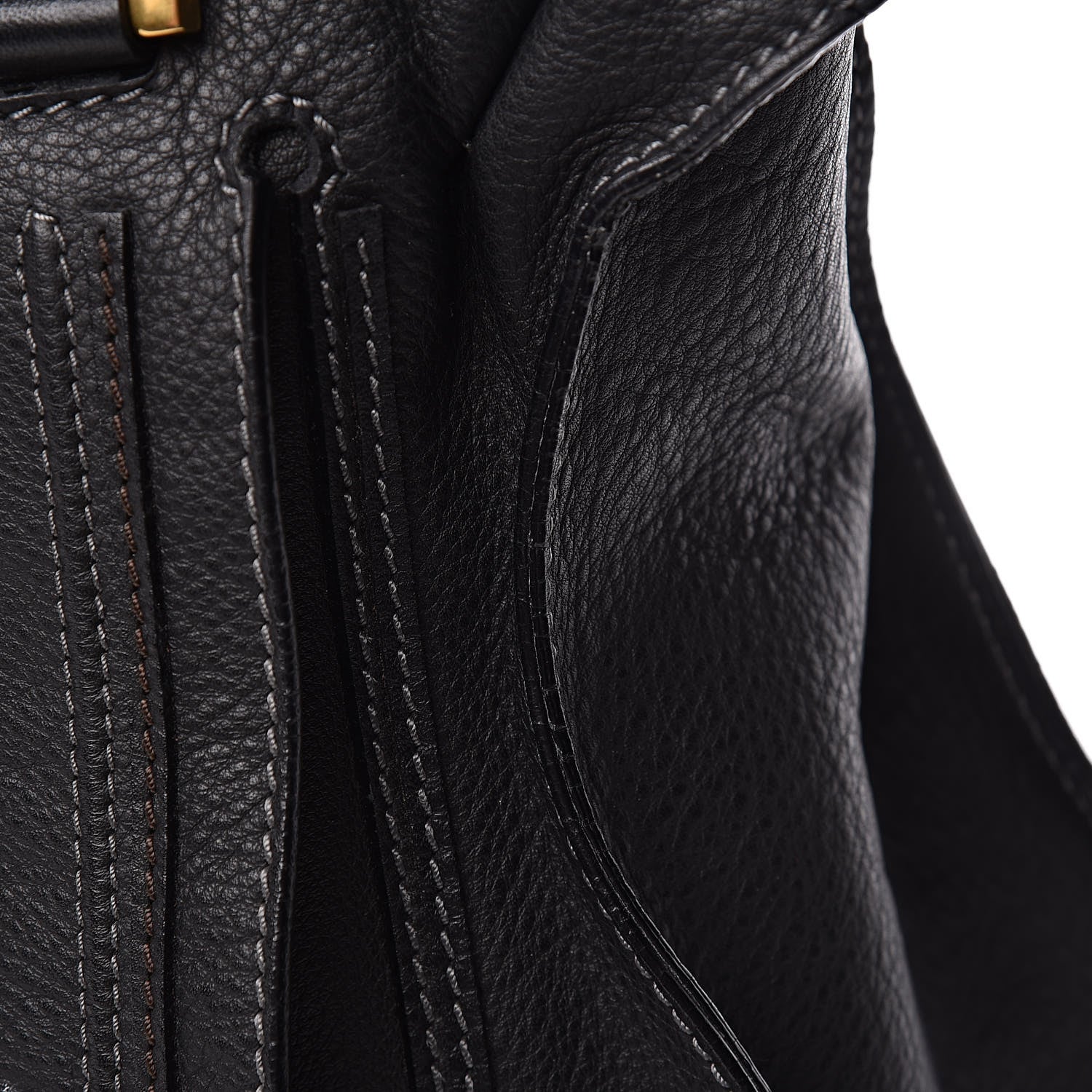 Chloe Calfskin Large Marcie Satchel Black 15 of 17