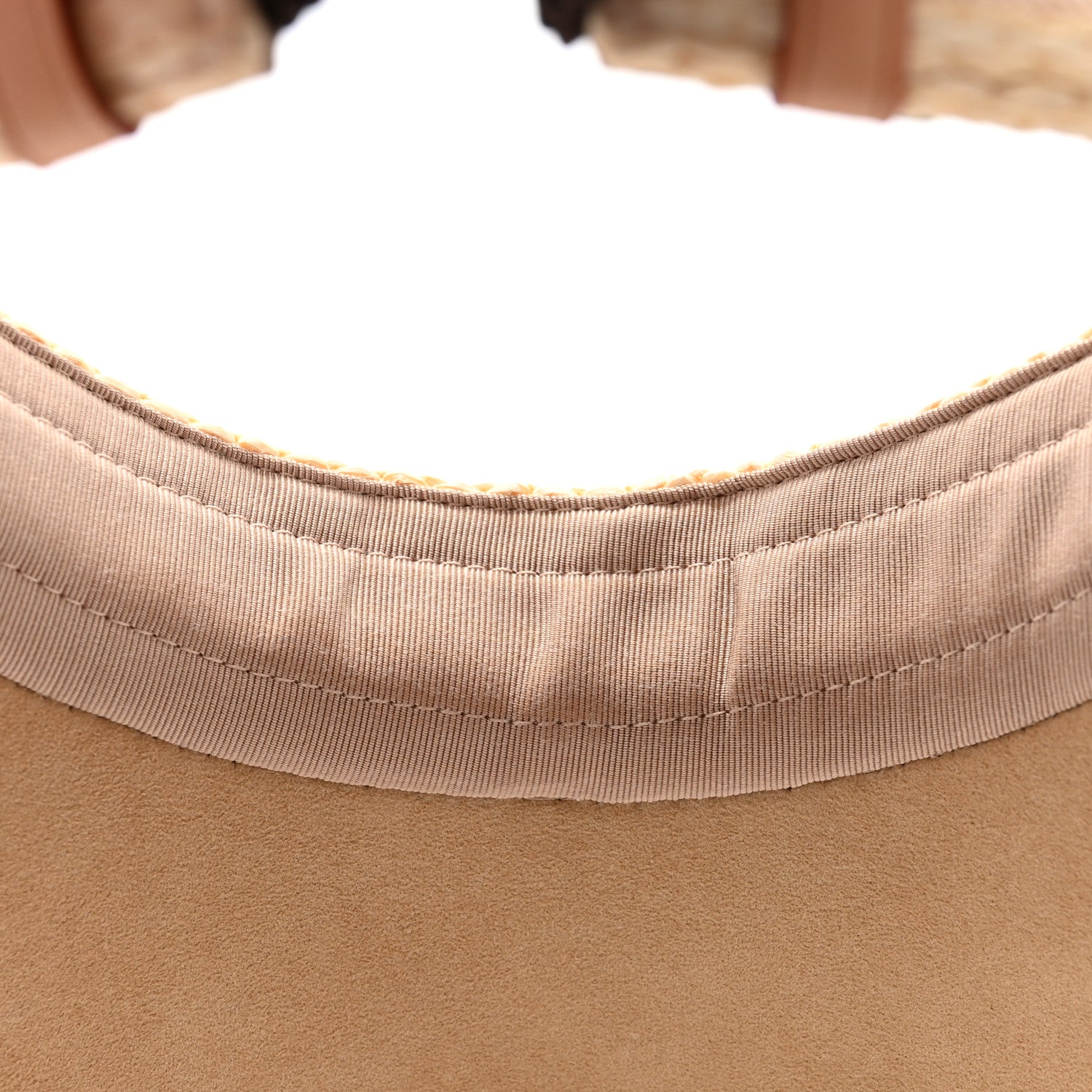 Louis Vuitton Cotton Raffia Effect Beachview Visor Natural 7 of 11