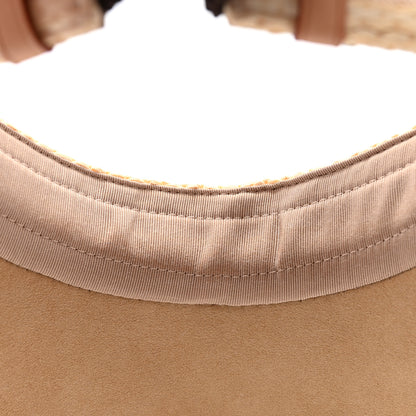 Louis Vuitton Cotton Raffia Effect Beachview Visor Natural 7 of 11