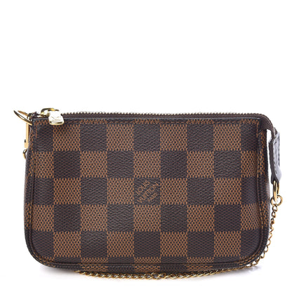 Louis Vuitton Damier Ebene Mini Pochette Accessories 1 of 7