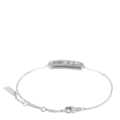 Messika 18K White Gold Diamond Classic Baby Move Pave Bracelet 2 of 4
