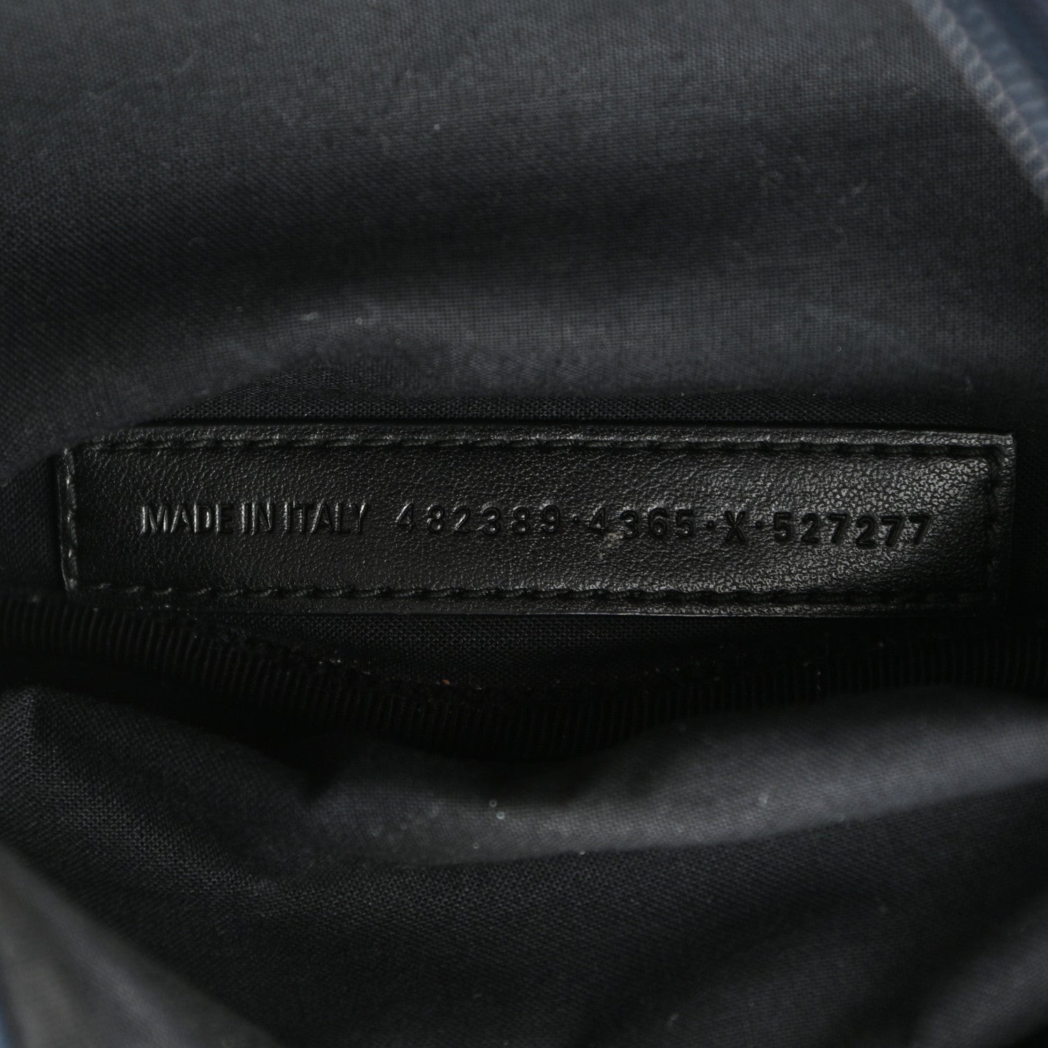 Balenciaga Twill Nylon Allover Logo Explorer Beltpack Bleu Canopee Rouge 7 of 10